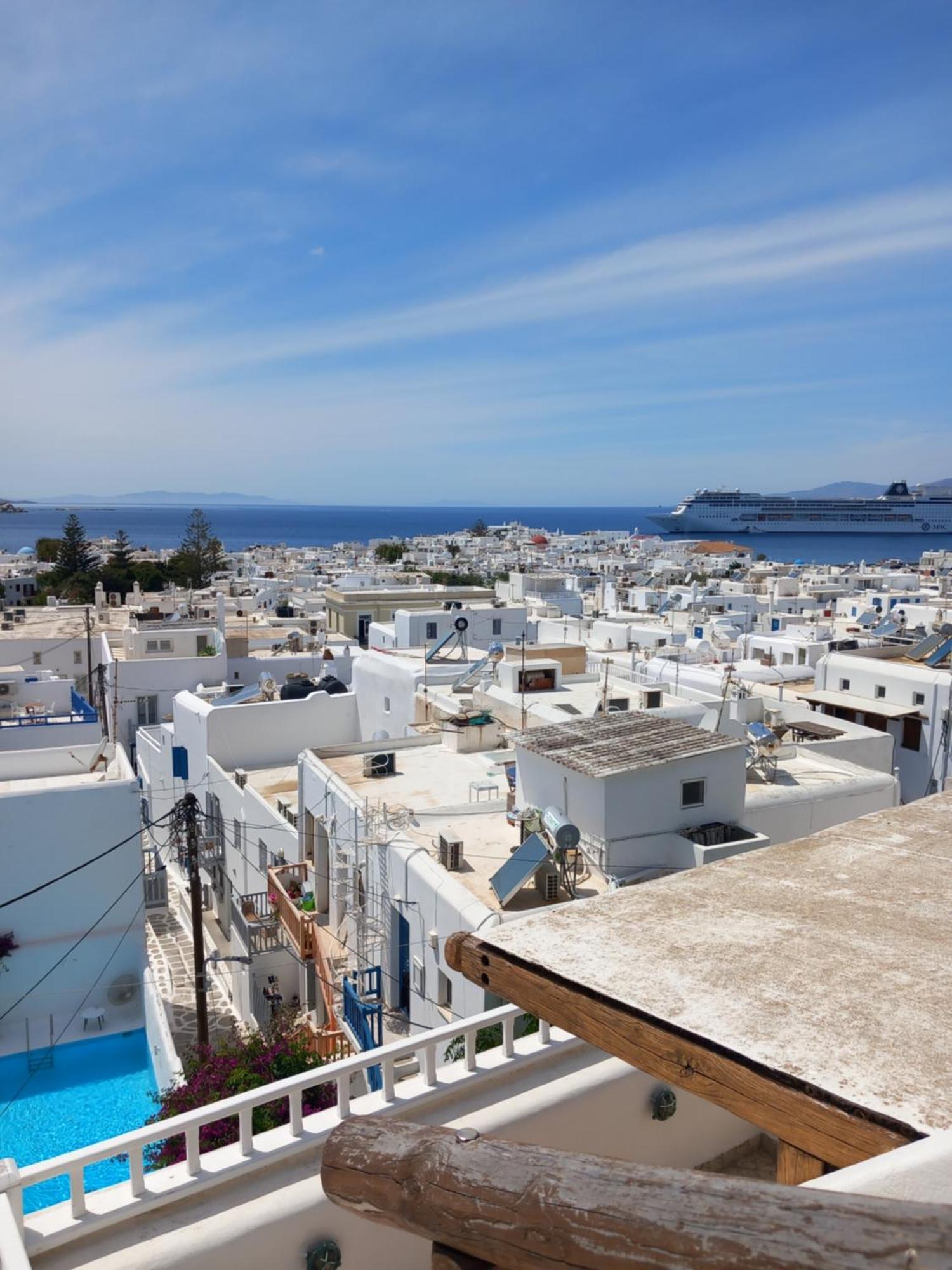Alex Oldtown Sea View Rooms And Appartments Mykonos Town Exterior foto